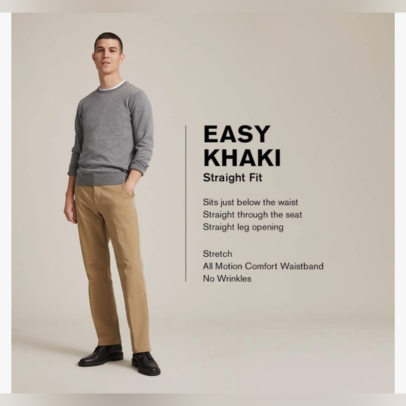 Dockers Men's Straight Fit Easy Khaki Pants NWT - Picture 3 of 6